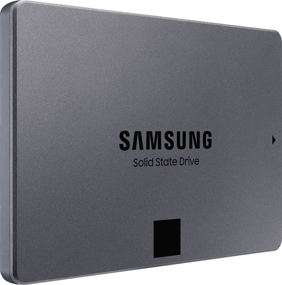 هارد ديسك سامسونج داخلي QVO 870 ، SATA III 2.5 أنش  ،2 تيرابايت،  SSD، لأجهزة الكمبيوتر المحمولة ، أسود ، MZ-77E2T0