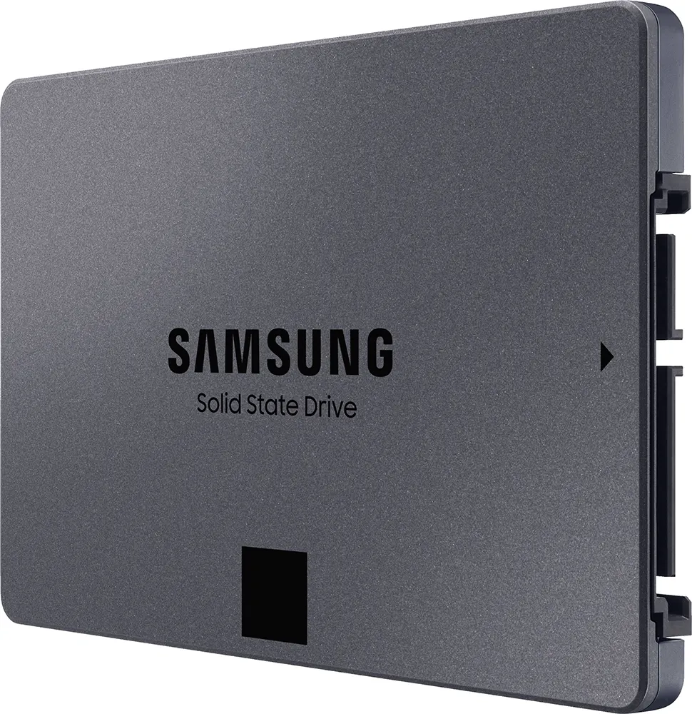 هارد ديسك سامسونج داخلي QVO 870 ، SATA III 2.5 أنش  ،2 تيرابايت،  SSD، لأجهزة الكمبيوتر المحمولة ، أسود ، MZ-77E2T0