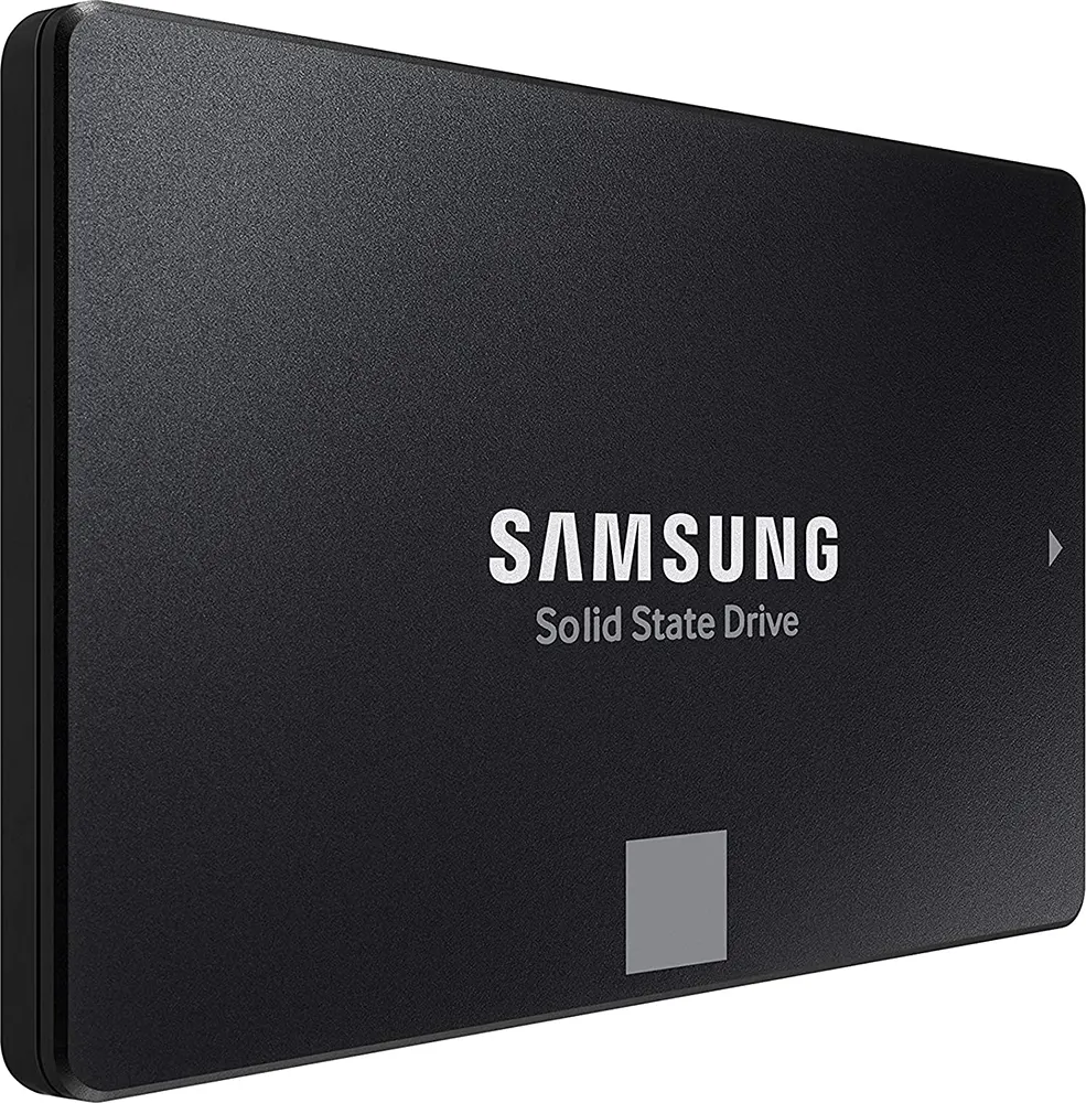 هارد ديسك داخلي سامسونج 870 إيفو، سعة 1 تيرابايت، 2.5 بوصة، ساتا، SSD، للاب توب والكومبيوتر المكتبي، أسود، MZ-77E1T0