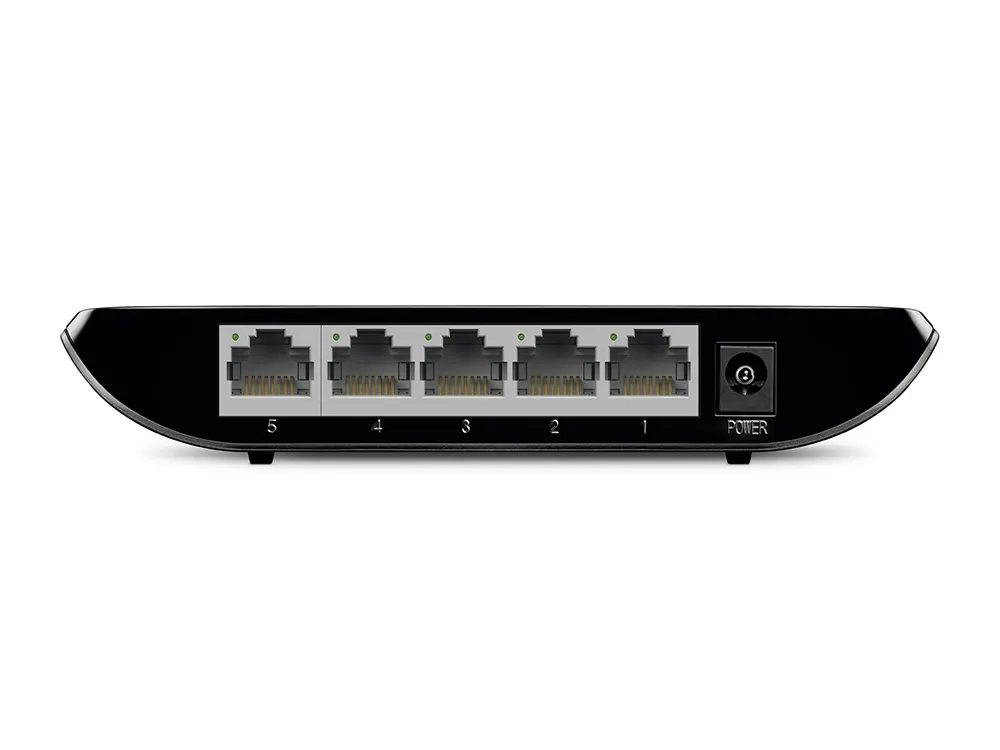 TP-Link Desktop Switch, 5 Ports, Gigabit, Black, TL-SG1005D
