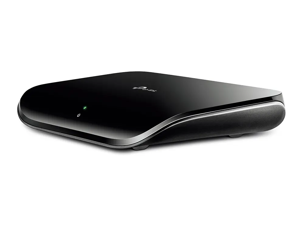 TP-Link Desktop Switch, 5 Ports, Gigabit, Black, TL-SG1005D