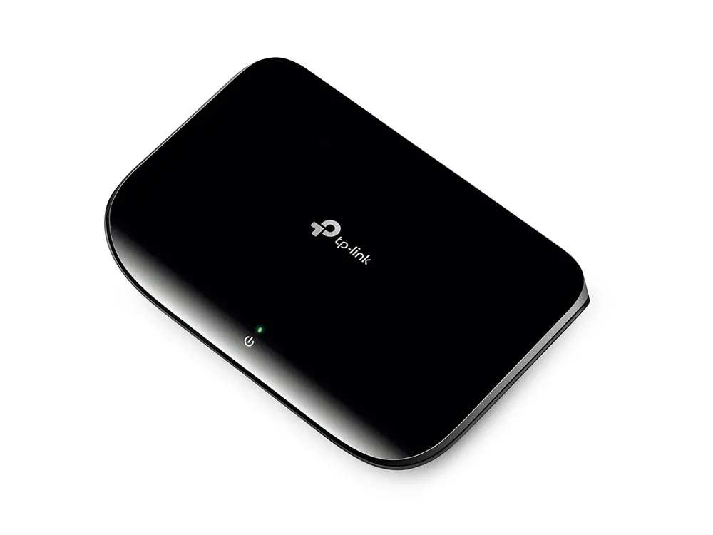 TP-Link Desktop Switch, 5 Ports, Gigabit, Black, TL-SG1005D