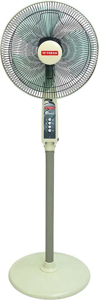 مروحة فريش ستاند سمارت بيانو 16 بوصة، رمادي