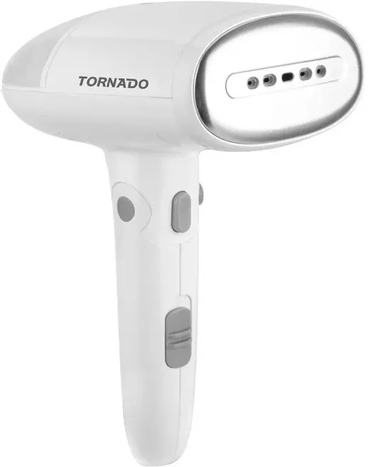 مكواة ملابس بخار تورنيدو ، 1000 وات، يد قابلة للطي، أبيض، TST-HS1000P