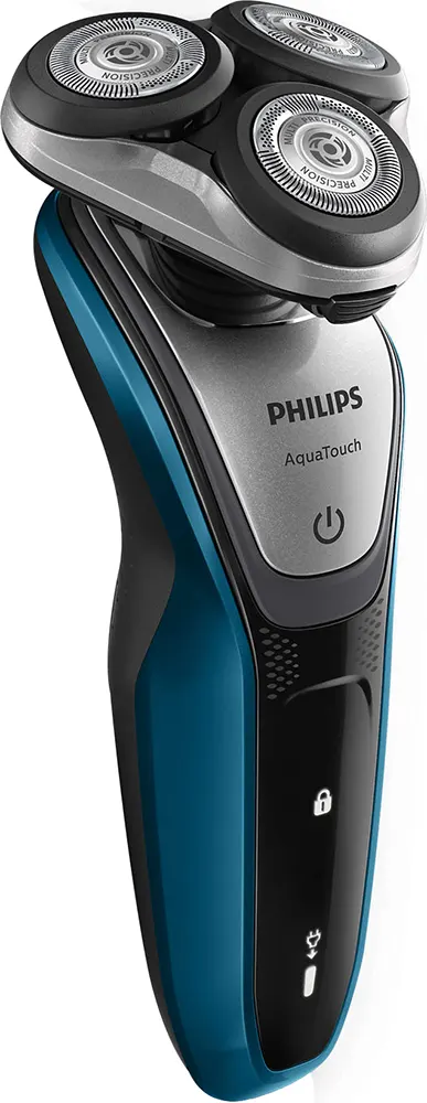 Philips Chin Shaver, Rechargeable, Wet and Dry, Black,S5420-06