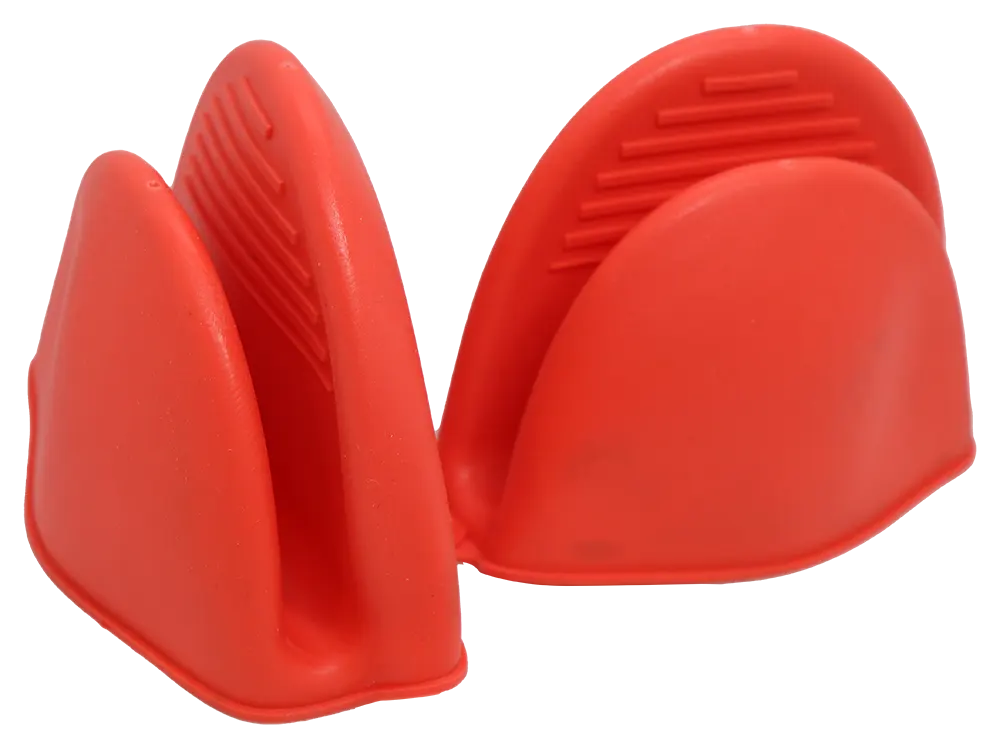 ماسك سيلكون شكل بطوط 2 قطعة - أحمر