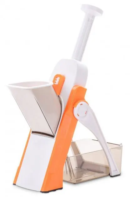 قطاعة بصل وخضروات يدوية من مندولين متعددة الاستخدامات - برتقالي