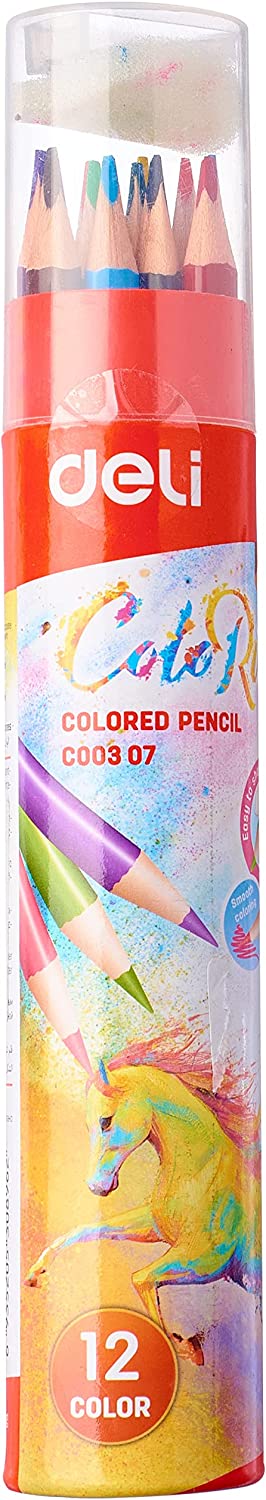 علبة الوان خشب 12 لون deli C00307