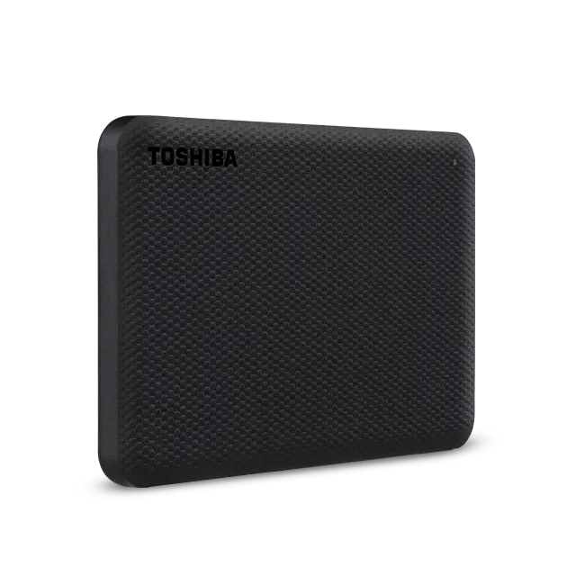 توشيبا Canvio Advance هارد ديسك محمول HDD، بسعة 1 تيرابايت، DTCA10، أسود