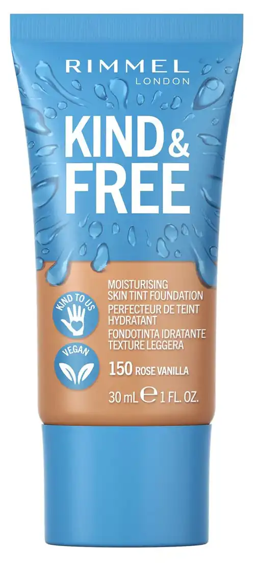 Rimmel Kind & Free Moisturising Foundation, 150 Rose Vanilla