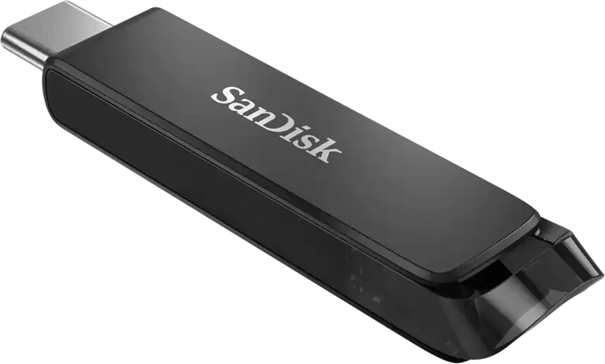 SanDisk Ultra Flash Drive, 128 GB, USB Type-C™, Black, SDCZ460-128G-A46