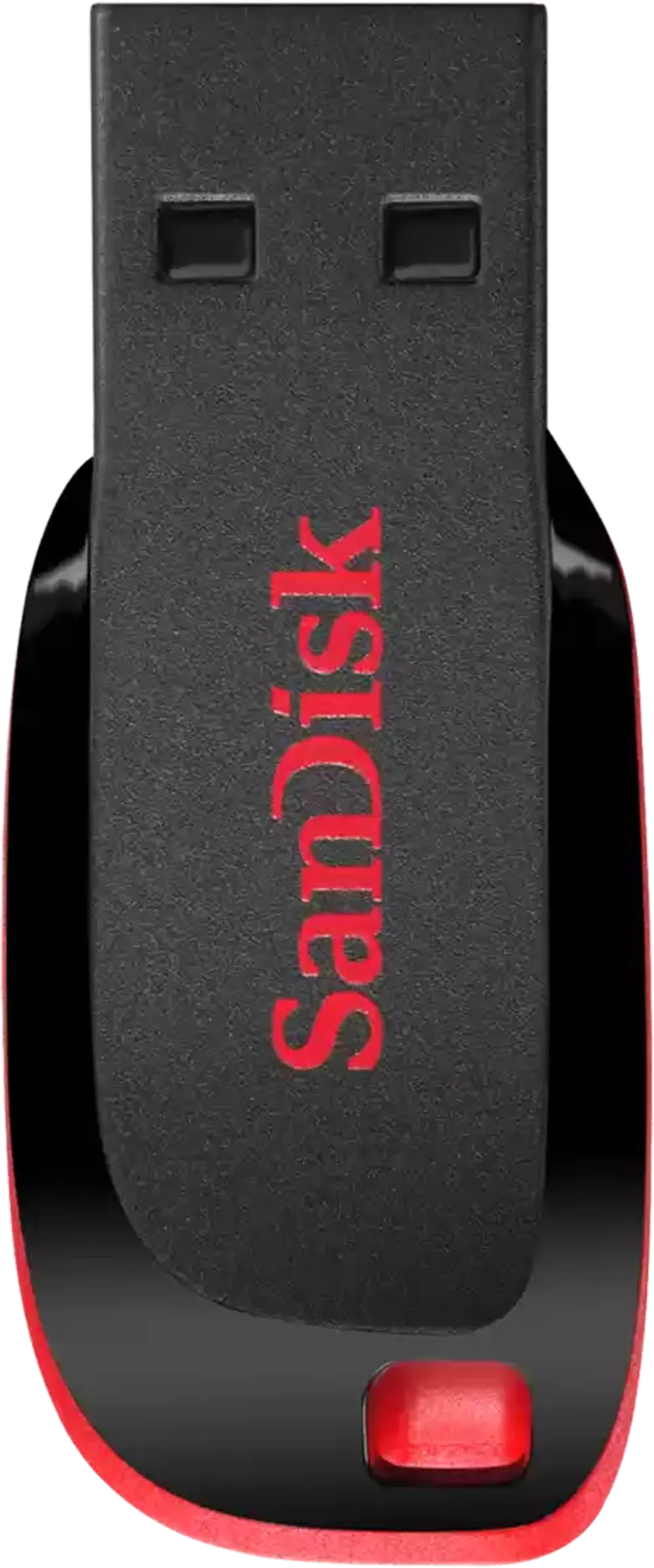 فلاش ميموري سانديسك Cruzer Blade، بسعة 64 جيجابايت، USB 2.0، أسود × أحمر، SDCZ50-064G-B35