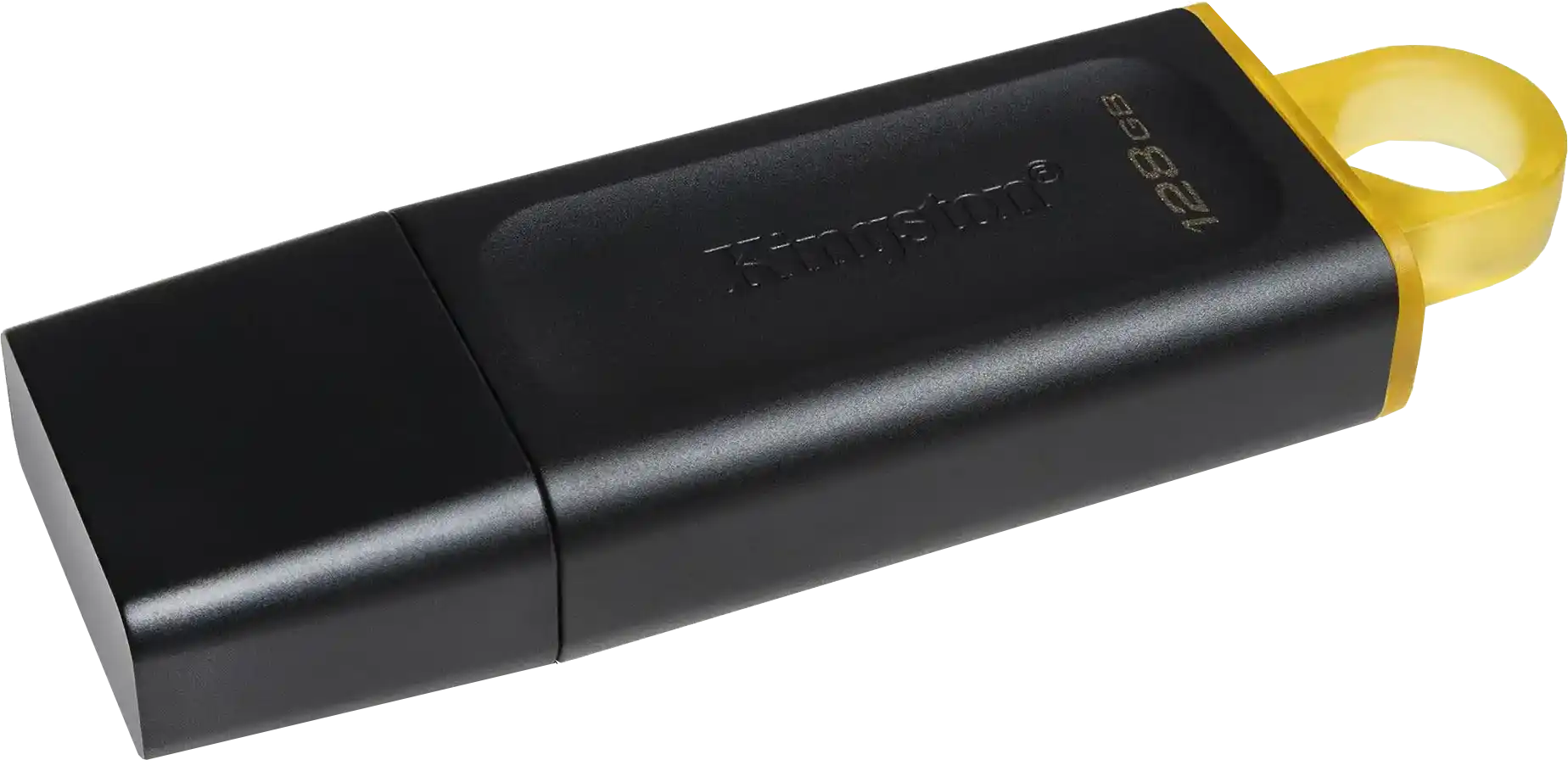 فلاش ميموري كينجستون Exodia، بسعة 128 جيجابايت، USB 3.2، أسود، DTX-128GB