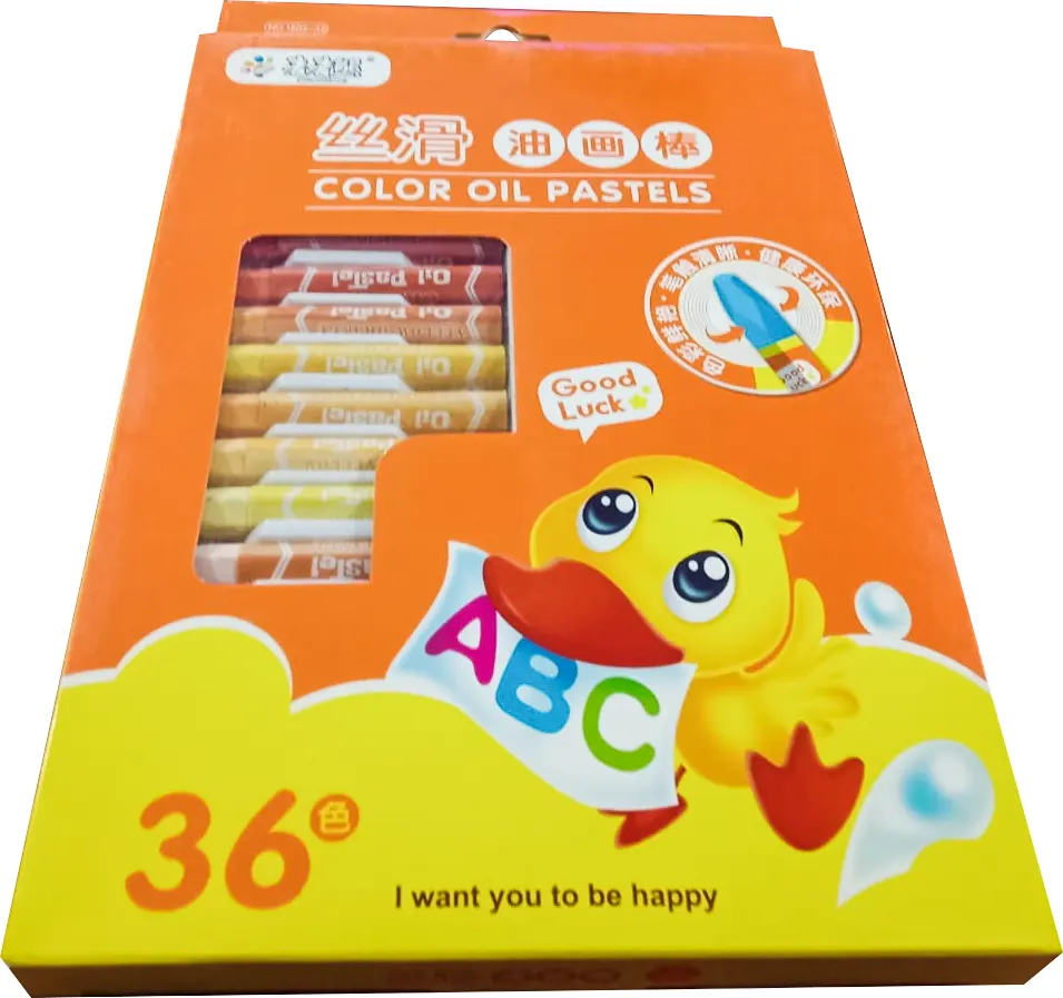 Dong-A Short Oil Pastel Set, 36 Colors, Assorted Colors