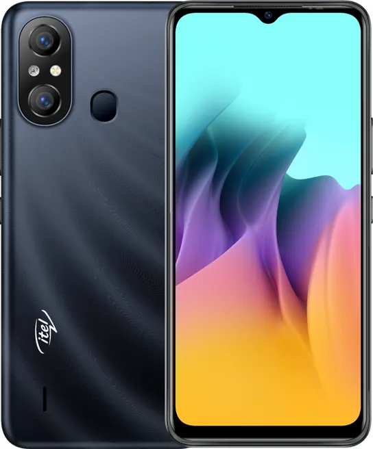 ITEL A58 PRO Dual SIM Mobile, 32 GB Memory, 2 GB RAM, 4G LTE, Starry Black
