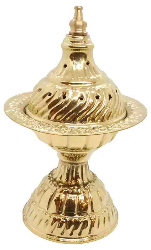 Copper incense burner _  Small