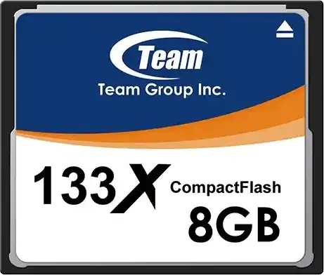 كومباكت فلاش تيم جروب، 8 جيجابايت، ATA، بسرعة 20 ميجابايت، CF133X