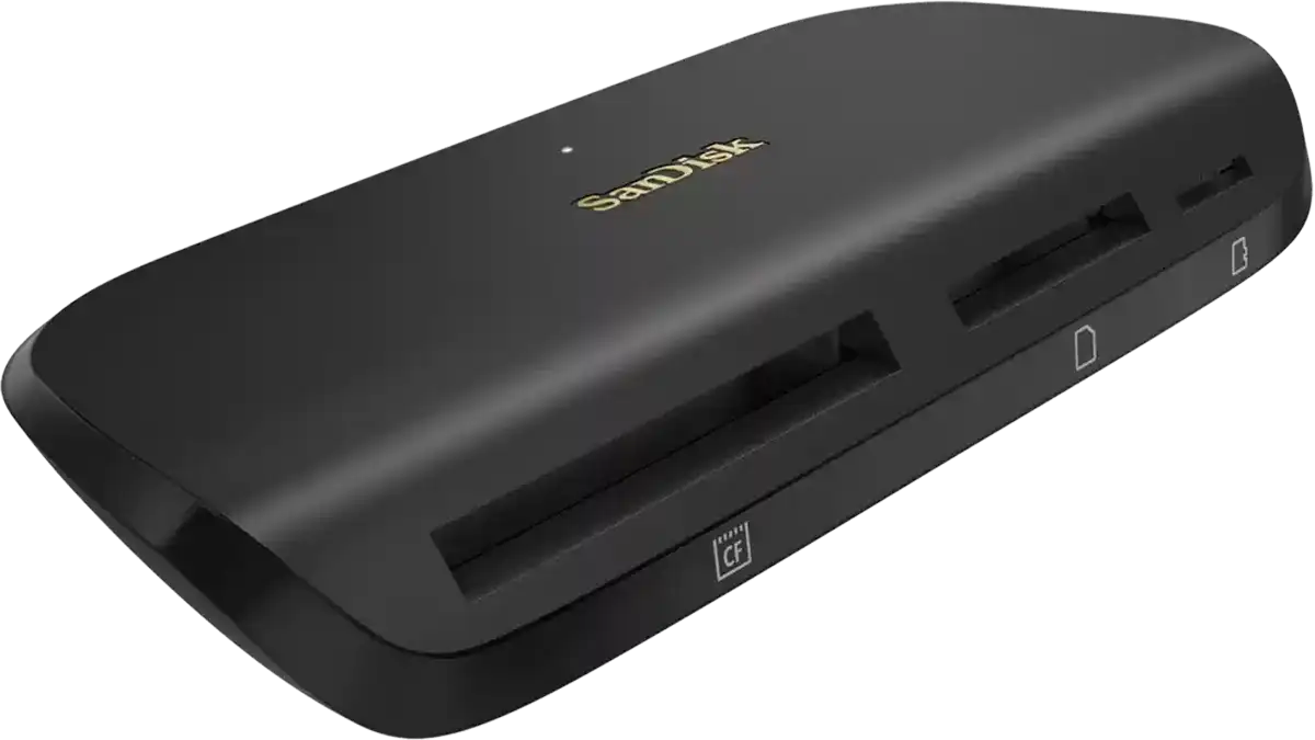 SanDisk ImageMate® Pro Card Reader, USB-C™, Black, SDDR-A631-ANGNN
