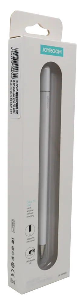 Joyroom Touch Control Stylus Pen, Lightweight Portable Stylus, White JR-BP560