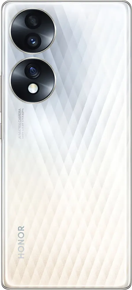 HONOR 70 Dual SIM, 256GB Memory, 8GB RAM, 5G, Crystal Silver