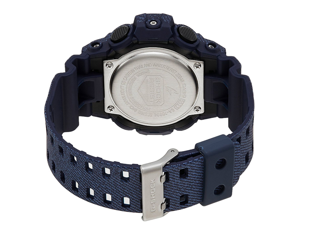 Casio G-Shock Watch for Men, Resin band, Analog and Digital, Blue GA.700DE.2ADR