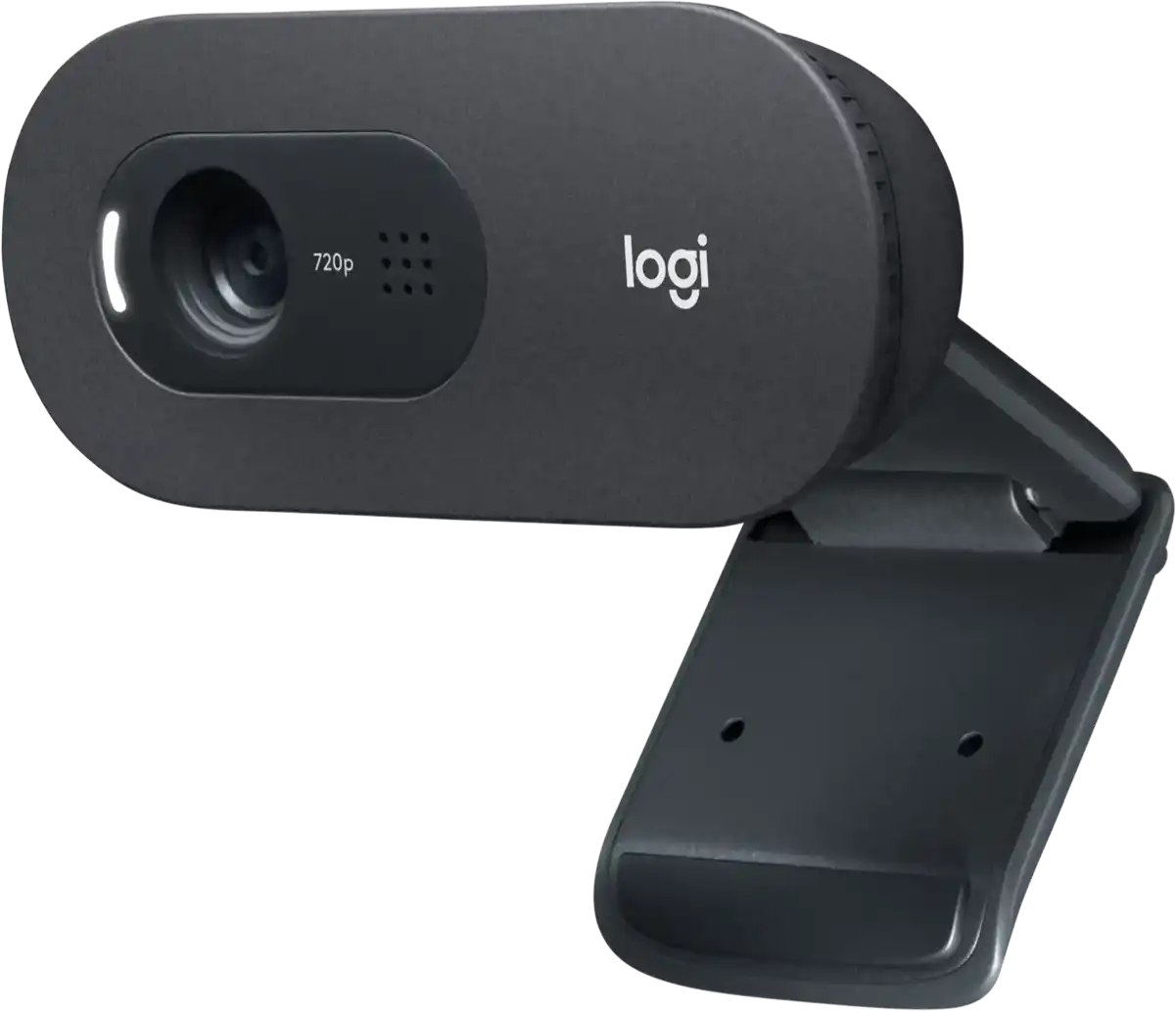 Logitech C505E Webcam, 720p, Black