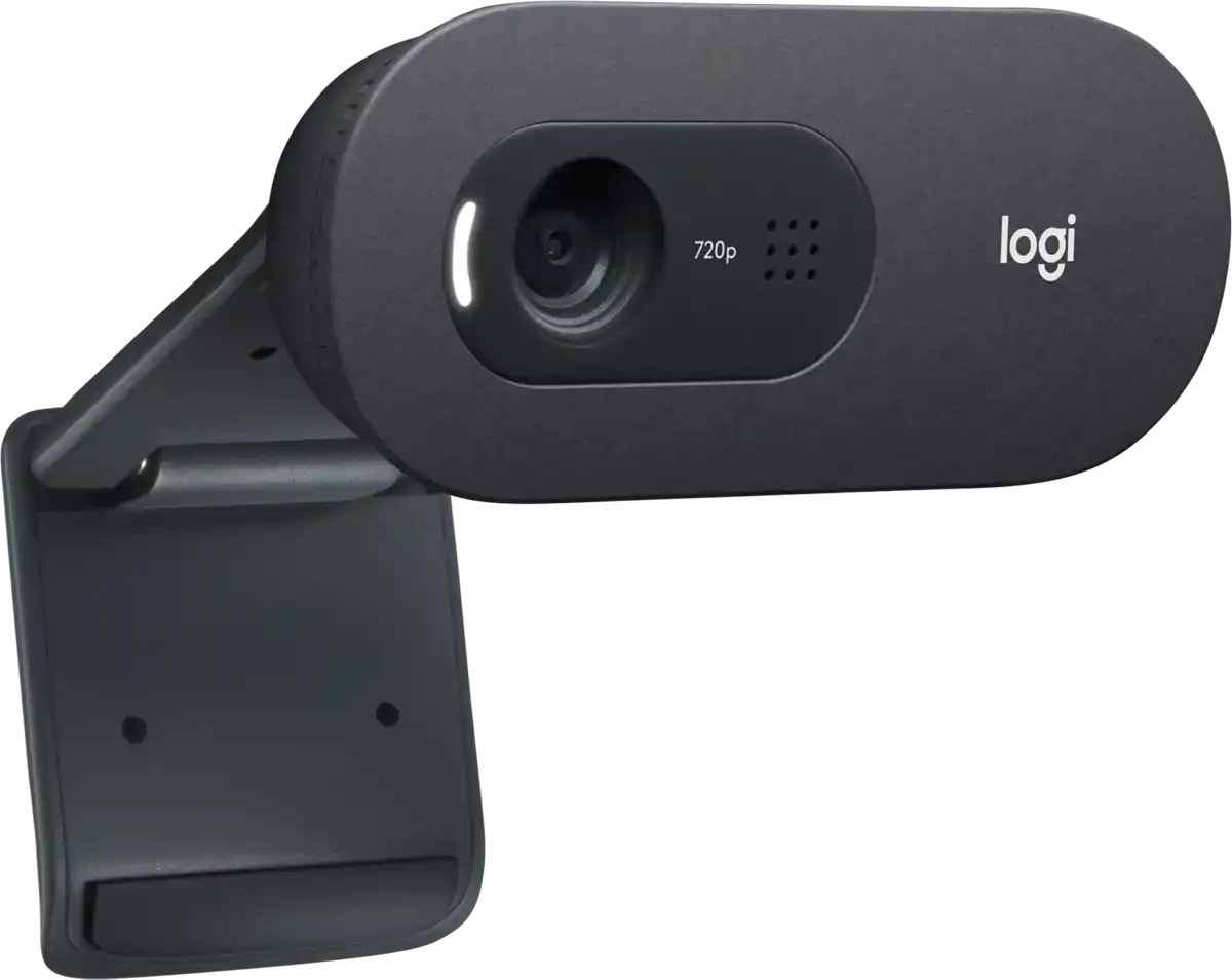 Logitech C505 Webcam, 720p, Black