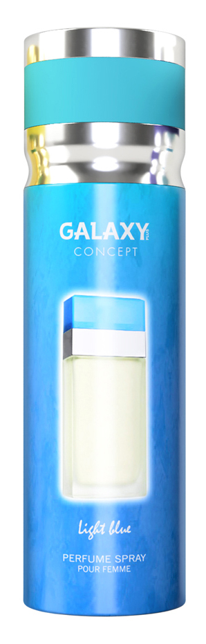 سبراي معطر لايت بلو من جلاكسي كونسبت للرجال، 200 مل
