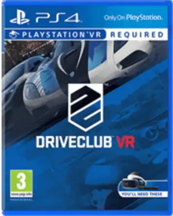 DVD DRIVECLUB VR PS4