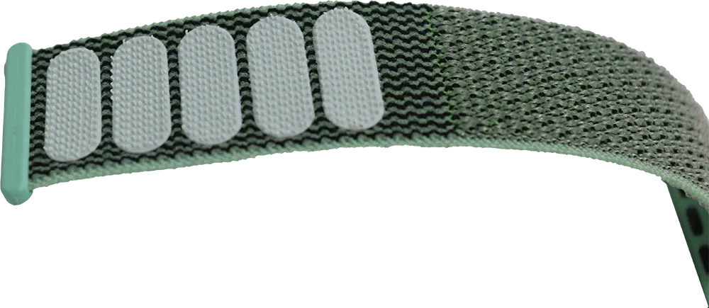 Watch band, fabric, 42-44-45 mm, olive green