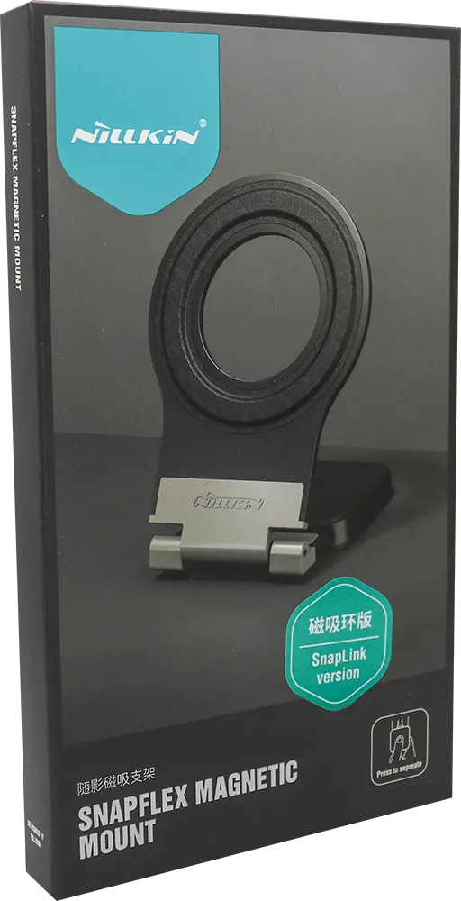 شاحن موبايل  لاسلكلي من نيليكن، 4800 وات، أسود