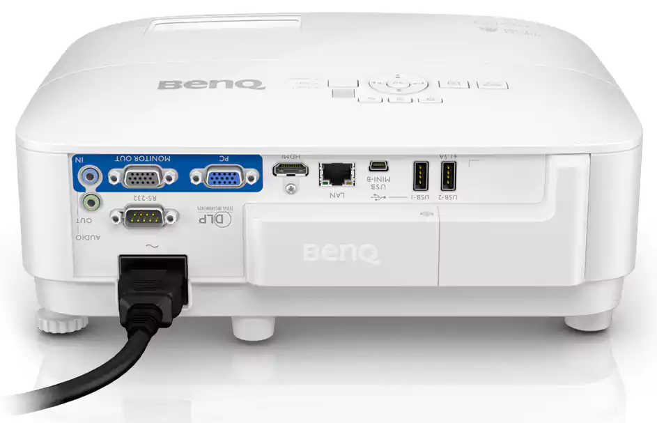 جهاز العرض الذكي ( بروجكتر) بينكيو لاسلكي للأعمال EW800ST - أبيض
