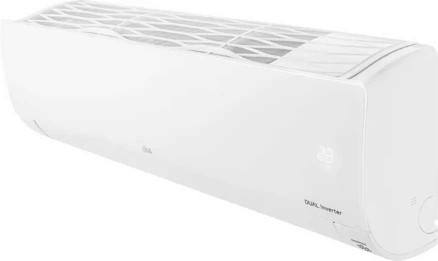 LG Split Air Conditioner STD, 1.5 HP, Cold-Heat, Inverter, Digital Display, White, S4-UW12JA3AA-AE