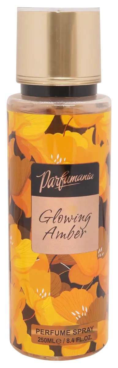 معطر ميست للجسم بارفومانيا, بادي ميست جلوينج  عنبر  للنساء 250 مل