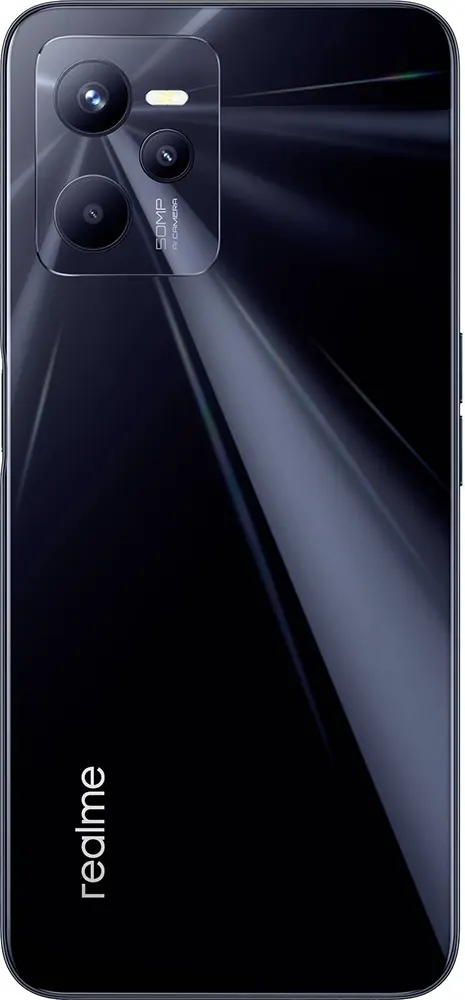 Realme C35 Dual SIM 128GB Memory, 4GB RAM, 4G LTE, Black