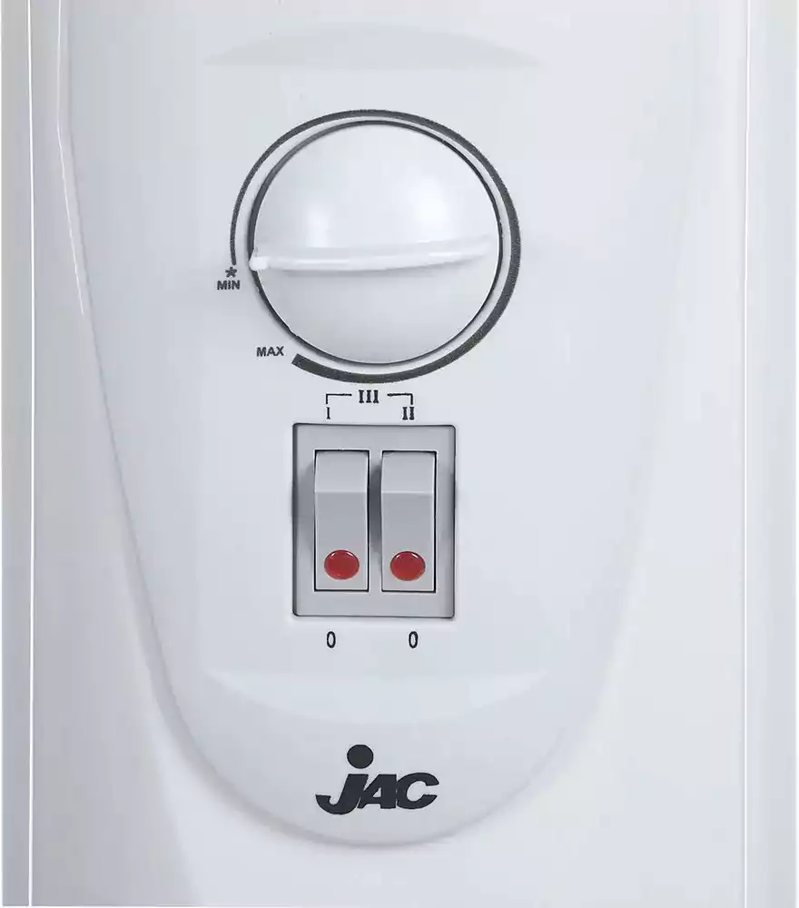 دفاية زيت جاك، 9 ريشة، 1500 وات، NGH-329 - ابيض