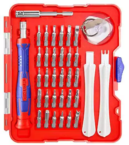 طقم مفكات ام توب، 37  قطعة، سنون، EBST03702