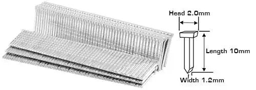 علبه مسمارام توب دباسه يدوي 10مم 5000 قطعه ENAL0310