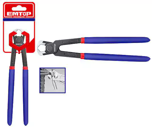 Emtop Pliers, 8 in, 200 mm, EPLRR0821