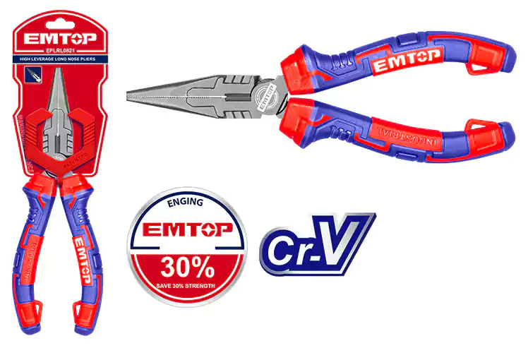 Emtop Pliers, 8", EPLRL0821