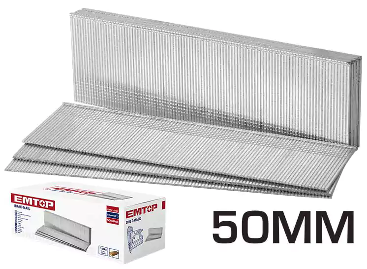 EMTOP Air Stapler 5000 Nails Box 50 mm END 18501