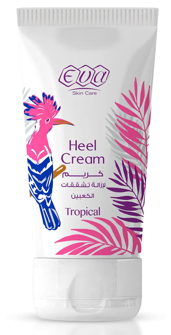 ايفا كريم مرطب للقدمين تروبيكال ، لإزاله تشققات الكعبين ، 60 مل .