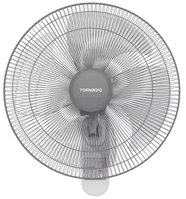 مروحة حائط تورنيدو 16 بوصة ، 4 ريشة ، أبيض TWF-29