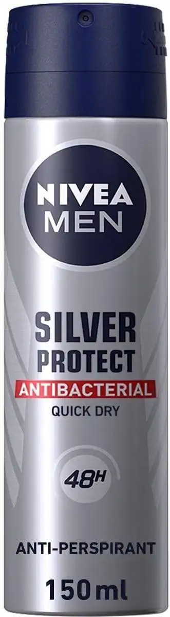 Nivea Silver Protect BODY SPRAY FOR MEN 150ml
