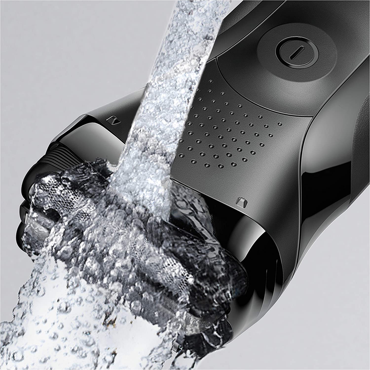 Wet and Dry Electric Shaver for Men, Black, BT3000