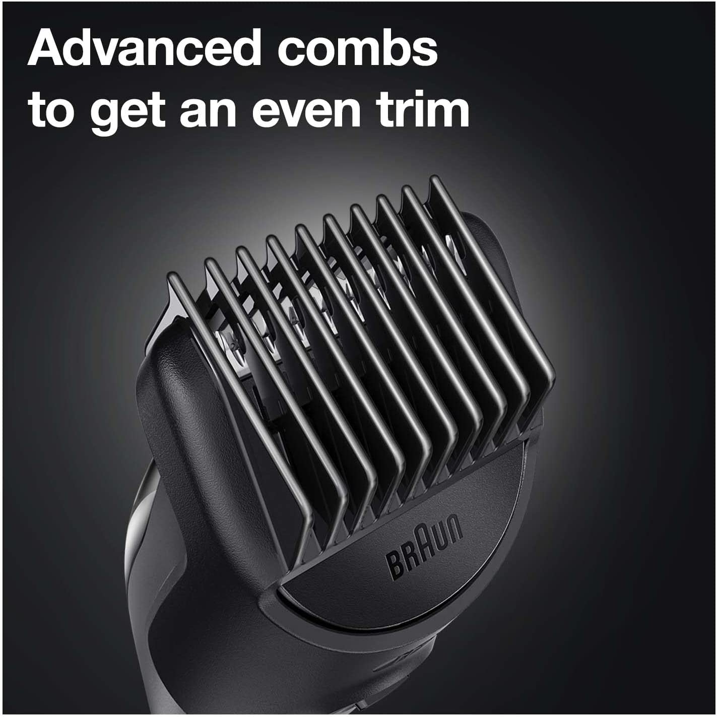 Braun Electric Shaver for Men, 6 in 1, Black, MGK3321