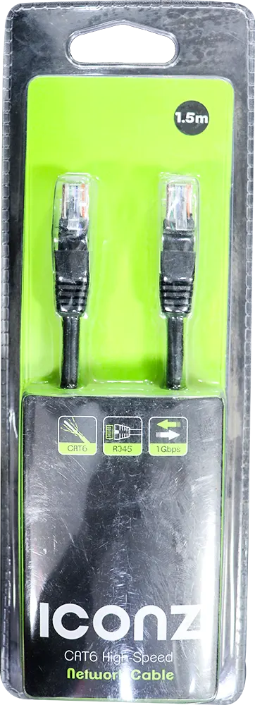 كابل أيكونز كات 6 للشبكات 1.5 متر UTP61