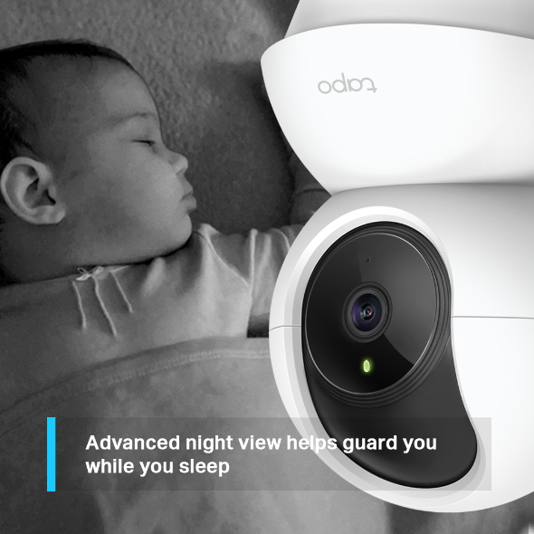 Taboo Security Camera, Wireless Wi-Fi, 1080P, TC70, White