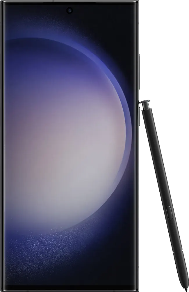 موبايل سامسونج جلاكسي S23 الترا، ثنائي الشريحة ، ذاكرة داخلية 256 جيجابايت ، رامات 12 جيجابايت ، شبكة الجيل الخامس ، فانتوم بلاك