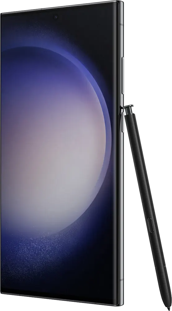 موبايل سامسونج جلاكسي S23 الترا، ثنائي الشريحة ، ذاكرة داخلية 256 جيجابايت ، رامات 12 جيجابايت ، شبكة الجيل الخامس ، فانتوم بلاك